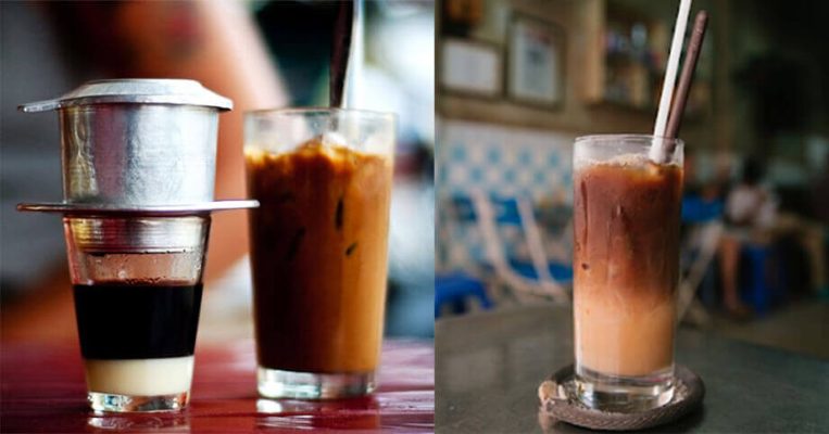 làm cà phê bạc xỉu lạnh