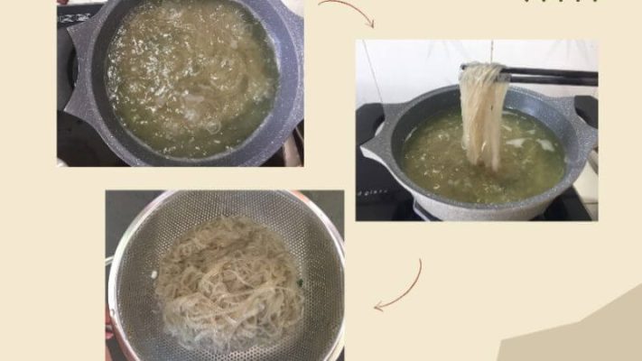 Mẹo để miến không bị dính